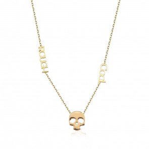 COOL & ROUGH  Skull Necklace 